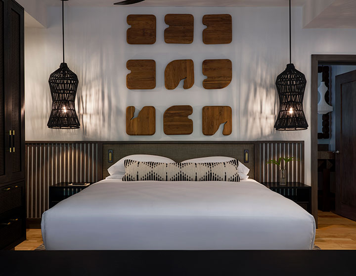 roatán bungalow room